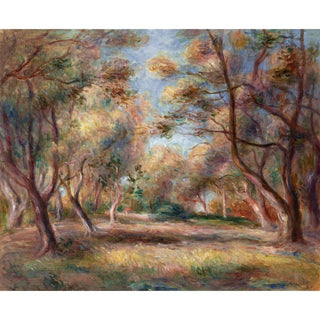 Les Oliviers à Cagnes - Pierre-Auguste Renoir | Reproduction Tableau Décoration murale affiche copie