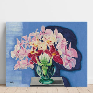 Les Orchidées - Moïse Kisling | Reproduction Tableau Décoration murale affiche copie
