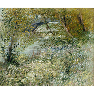 Les berges de la rivière au printemps - Vincent van Gogh | Reproduction Tableau Décoration murale affiche copie