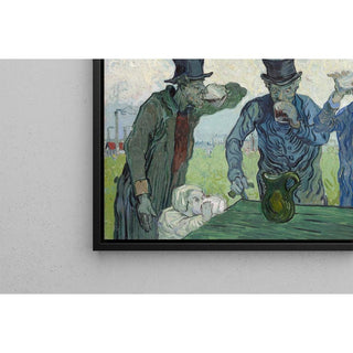 Les buveurs - Vincent van Gogh | Reproduction Tableau Décoration murale affiche copie