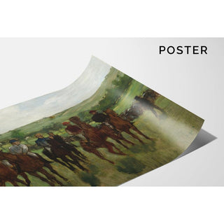 Les cavaliers - Edgar Degas | Reproduction Tableau Décoration murale affiche copie