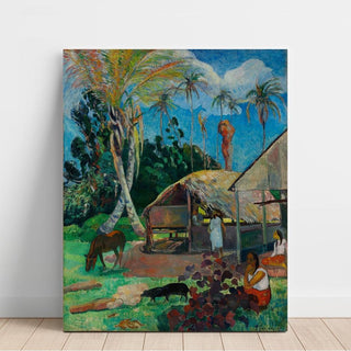 Les cochons noirs - Paul Gauguin | Reproduction Tableau Décoration murale affiche copie