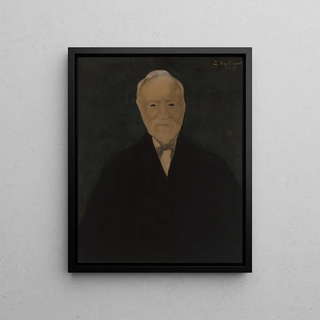 Lon Spilliaert - Portret van Andrew Carnegie.webp