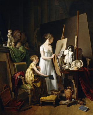 Louis Lopold Boilly - A Painters Studio.webp
