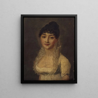 Louis Lopold Boilly - Portrait de femme en robe blanche.webp