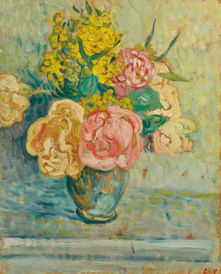 Louis Valtat - Bouquet de roses et de mimosas.webp