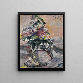 Lovis Corinth - Flieder Im Glaskrug Lilac In A Glass Jug.webp