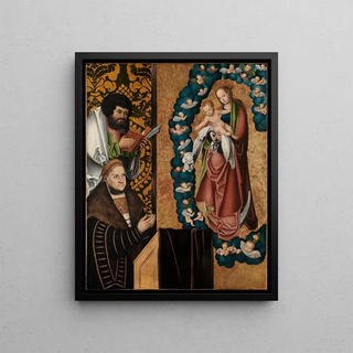 Lucas Cranach the Elder - Friedrich der Weise vor Muttergottes.webp