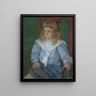 Mary Cassatt - Boy with Golden Curls Portrait of Harris Whittemore Jr BA 1918.webp