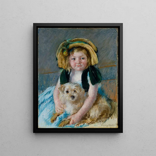 Mary Cassatt - Sara avec son chien.webp