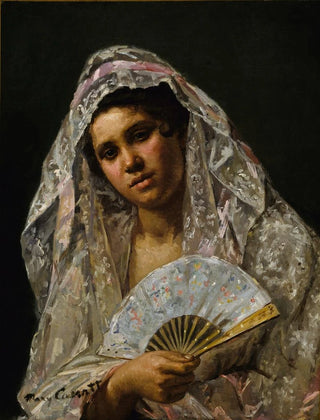 Mary Cassatt - Spanish Dancer Wearing a Lace Mantilla.webp