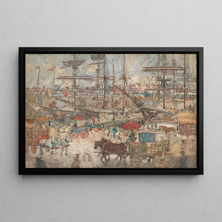 Maurice Prendergast - DocksEast Boston.webp