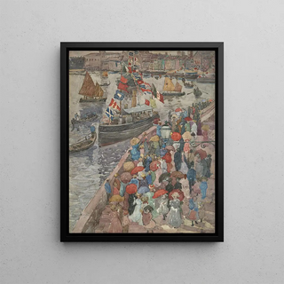 Maurice Prendergast - The Quai Venice.webp