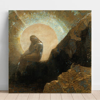 Mélancolie - Odilon Redon | Reproduction Tableau Décoration murale affiche copie