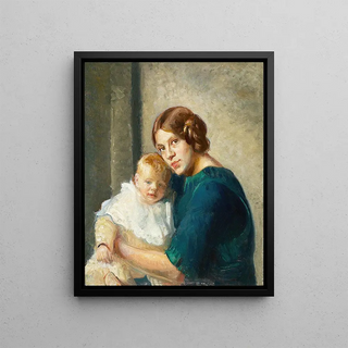 Michael Ancher - Ung mor med barn.webp