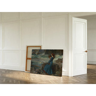 Miranda - La Tempête - John William Waterhouse | Reproduction Tableau Décoration murale affiche copie