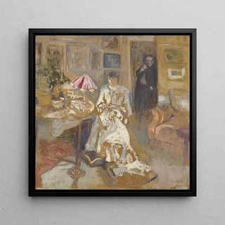 Monsieur et Madame Jos Hessel rue de Rivoli - Édouard Vuillard