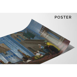 Mosquée Rüstem Pacha, Istanbul - Jean-Léon Gérôme | Reproduction Tableau Décoration murale affiche copie