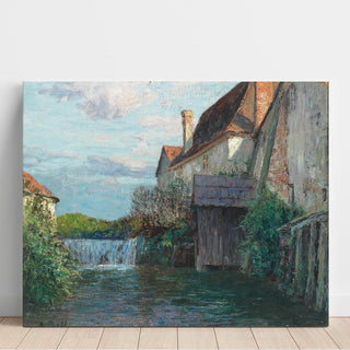 Motif d'une aciérie styrienne - Alfred Zoff | Reproduction Tableau Décoration murale affiche copie