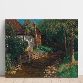 Motiv aus in dem Stainzertal Weststeiermark - Alfred Zoff | Reproduction Tableau Décoration murale affiche copie