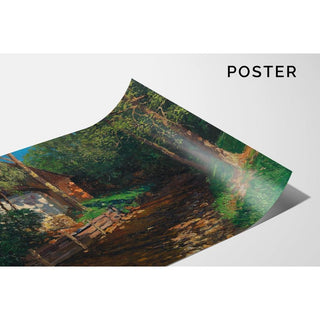 Motiv aus in dem Stainzertal Weststeiermark - Alfred Zoff | Reproduction Tableau Décoration murale affiche copie