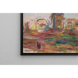 Moulin sur la Colline de Montmartre - Pierre-Auguste Renoir | Reproduction Tableau Décoration murale affiche copie