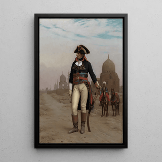Napoléon en Égypte de Jean-Léon Gérôme | Reproduction Tableau Décoration murale affiche copie