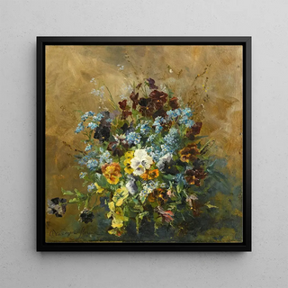 Nature morte avec pensées - Olga Wisinger-Florian