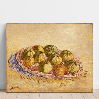 Nature morte, panier de pommes - Vincent van Gogh | Reproduction Tableau Décoration murale affiche copie