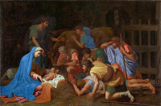 Nicolas Poussin - The Adoration of the Shepherds.webp