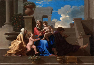 Nicolas Poussin - The Holy Family on the Steps.webp
