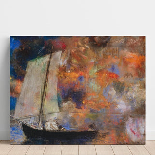 Nuages de fleurs - Odilon Redon | Reproduction Tableau Décoration murale affiche copie