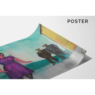 Ohne Titel; aus; Die 150 Blätter XV - Karl Wiener | Reproduction Tableau Décoration murale affiche copie