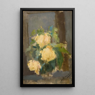 Olga Boznanska - Golden Roses.webp