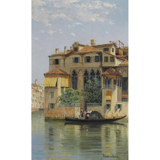 Palazzo Falier, Venice - Antonietta Brandeis | Reproduction Tableau Décoration murale affiche copie