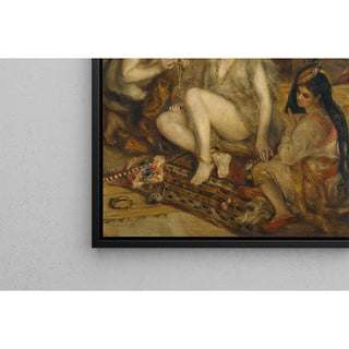 Parisiennes en costume algérien ou en harem - Pierre-Auguste Renoir | Reproduction Tableau Décoration murale affiche copie