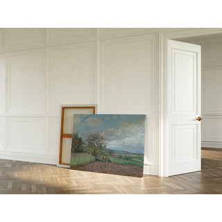 Paysage Avec Une Vachère - Camille Pissarro | Reproduction Tableau Décoration murale affiche copie