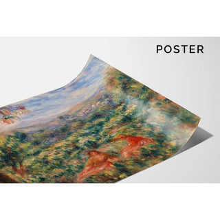 Paysage - Pierre-Auguste Renoir | Reproduction Tableau Décoration murale affiche copie