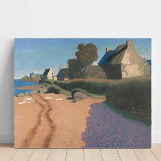Paysage à Loguivy par Félix Vallotton | Reproduction Tableau Décoration murale affiche copie
