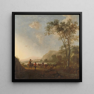 Paysage avec bergers et bétail - Aelbert Cuyp
