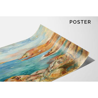 Paysage de Bord de Mer - Pierre-Auguste Renoir | Reproduction Tableau Décoration murale affiche copie