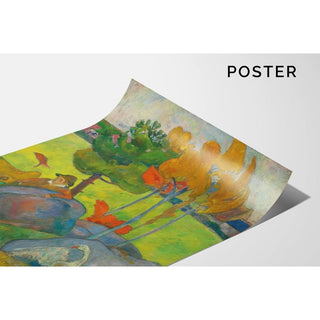 Petit Breton à l'Oie - Paul Gauguin | Reproduction Tableau Décoration murale affiche copie