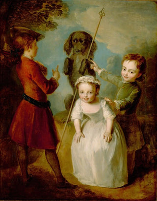 Philippe Mercier - Playing Soldier.webp