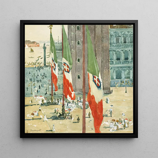 Piazza di San Marco - Maurice Prendergast