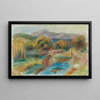PierreAuguste Renoir - Laveuse Dans Un Paysage.webp