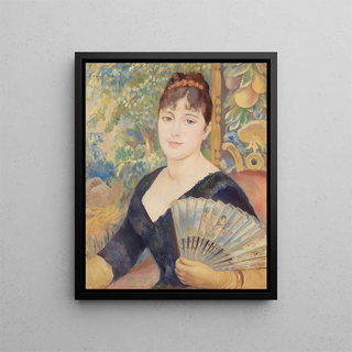 PierreAuguste Renoir - Woman with Fan Femme lventail.webp