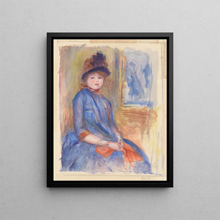 PierreAuguste Renoir - Young Girl in a Blue Dress.webp