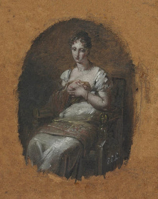 PierrePaul Prudhon - Young Woman Seated.webp