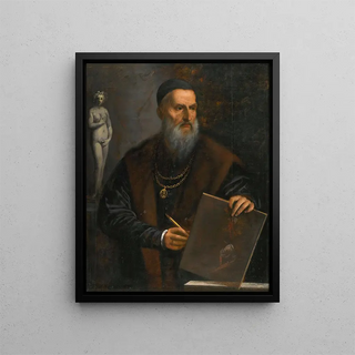 Pietro della Vecchia - Portrait of Titian.webp