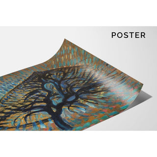 Pommier, version pointilliste - Piet Mondrian | Reproduction Tableau Décoration murale affiche copie